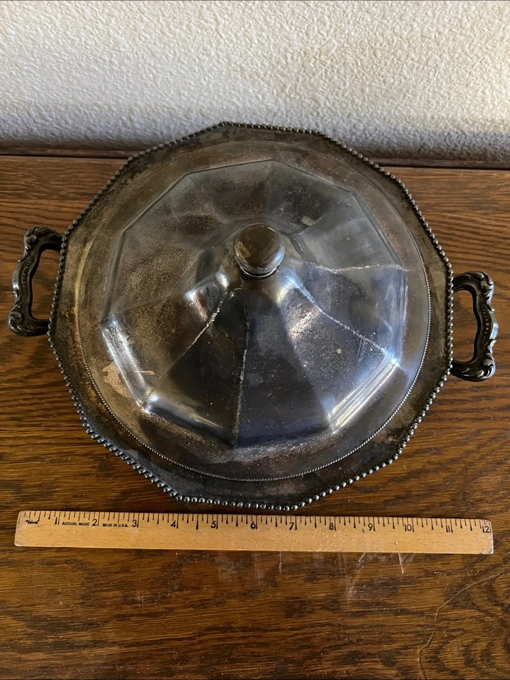 Reed & Barton Covered Serving Tureen No. 710 Silverplate from Approximately 1910